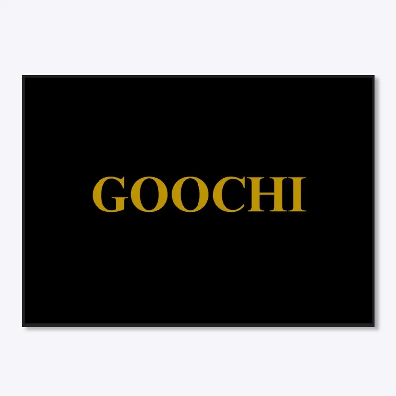 Black Goochi Sticker