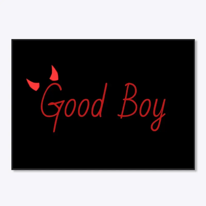 Black Bad-Boy Sticker